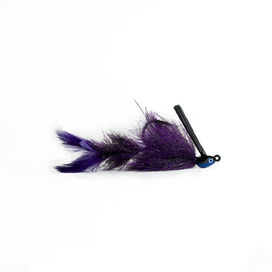 Woolly Jig - Black & Purple